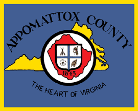 [Flag of Appomattox County, Virginia]
