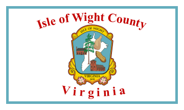 [Flag of Isle of Wight County, Virginia]