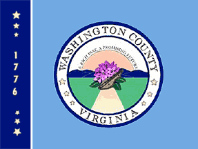 [Flag of Washington County, Virginia]