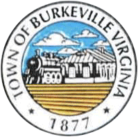 [Flag of Burkeville, Virginia]