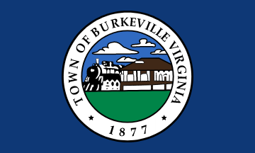 [Flag of Burkeville, Virginia]