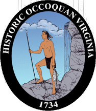 [Flag of Occoquan, Virginia]