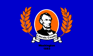 [Flag of Lincoln County, Washington]