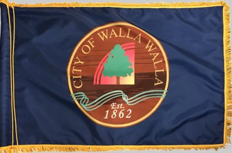 [Flag of Walla Walla, Washington]