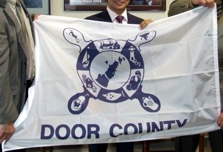 [Door County, Wisconsin flag]