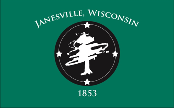 [Janesville, Wisconsin flag]