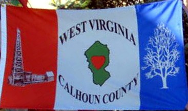 [Possible Flag of Calhoun County, West Virginia]