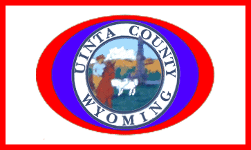 [Flag of Uinta County, Wyoming]