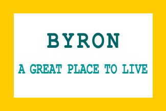 [Flag of Byron, Wyoming]