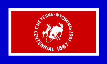 [Flag of Cheyenne, Wyoming]
