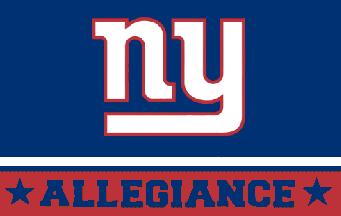 [New York Giants allegiance flag]