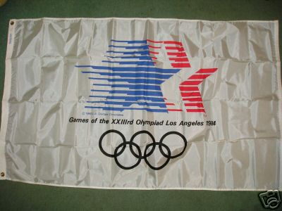 [1984 Olympic Games (Los Angeles) flag]