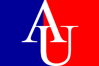 [American University flag]