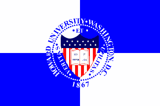 [Howard University flag]