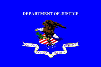 [Flag of Dept. of Justice]
