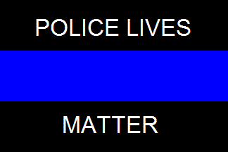 [Police Lives Matter flag]