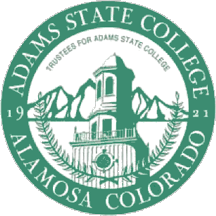 [Seal of Adams State University]