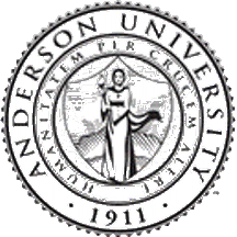 [Seal of Anderson University]