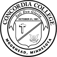 [Seal of Concordia College]