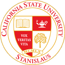 [Seal of California State University, Stanislaus]