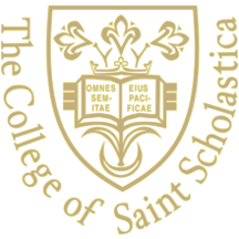 [Seal of College of Saint Scholastica]