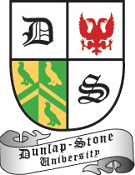 [Seal of Dunlap-Stone University]