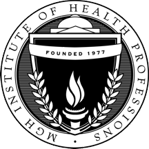 [Seal of Massachusetts General Hospital (MGH) Institute of Health Professions]