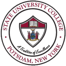 [Seal of State University of New York (SUNY) Potsdam]
