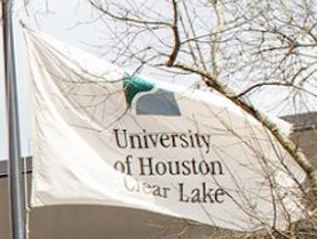 [Flag of University of Houston Clear Lake, Texas]