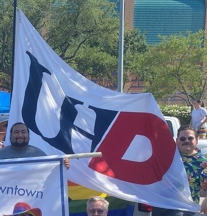 [Flag of University of Houston Downtown, Texas]