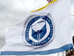 [Flag of University of North Texas - Dallas]
