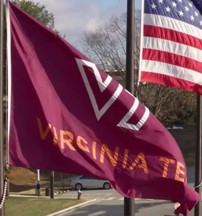 [Flag of Virginia Polytechnic Institute ]