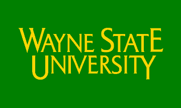 [Flag of Wayne State University, Michigan]