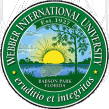 [Seal of Webber International University]
