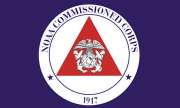 [NOAA Commissioned Officer Corps flag]