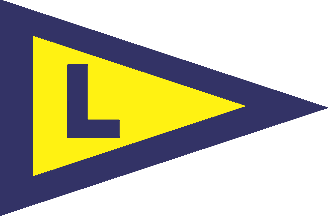 [Flag of Longport Boat Club, New Jersey]