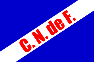 [Club Nacional de Football flag with different font]