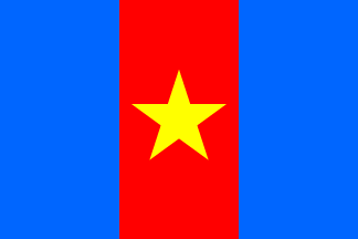 [Viet Cong flag from Hue]