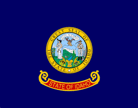 [Flag of US state of Idaho]