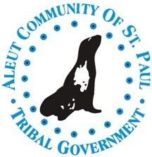 [Aleut Community of Saint Paul Island flag]