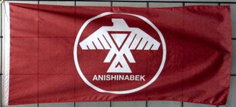 [Anishnabek First Nation, Ontario flag]