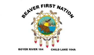 [Beaver First Nation flag]