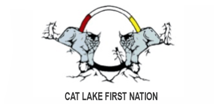 [Cat Lake First Nation, Ontario flag]