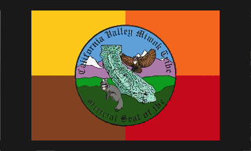 [California Valley Miwok Tribe flag]