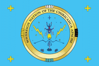 [Chiricahua Apache Nde Nation flag]