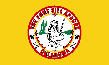 [Chirakawa & Warm Springs Bands of Apache of the Fort Sill Reservation flag]