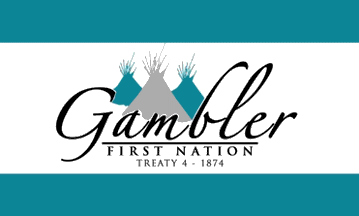 [Gambler Lake First Nation, Manitoba flag]