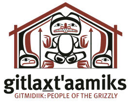 [Gitlaxt'aamiks Village Government, BC flag]