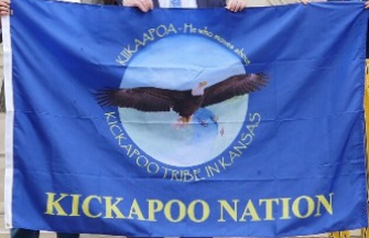 [Kickapoo Tribe in Kansas flag]