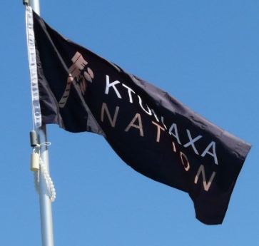 [Ktunaxa Nation, BC, Idaho and Montana flag]
